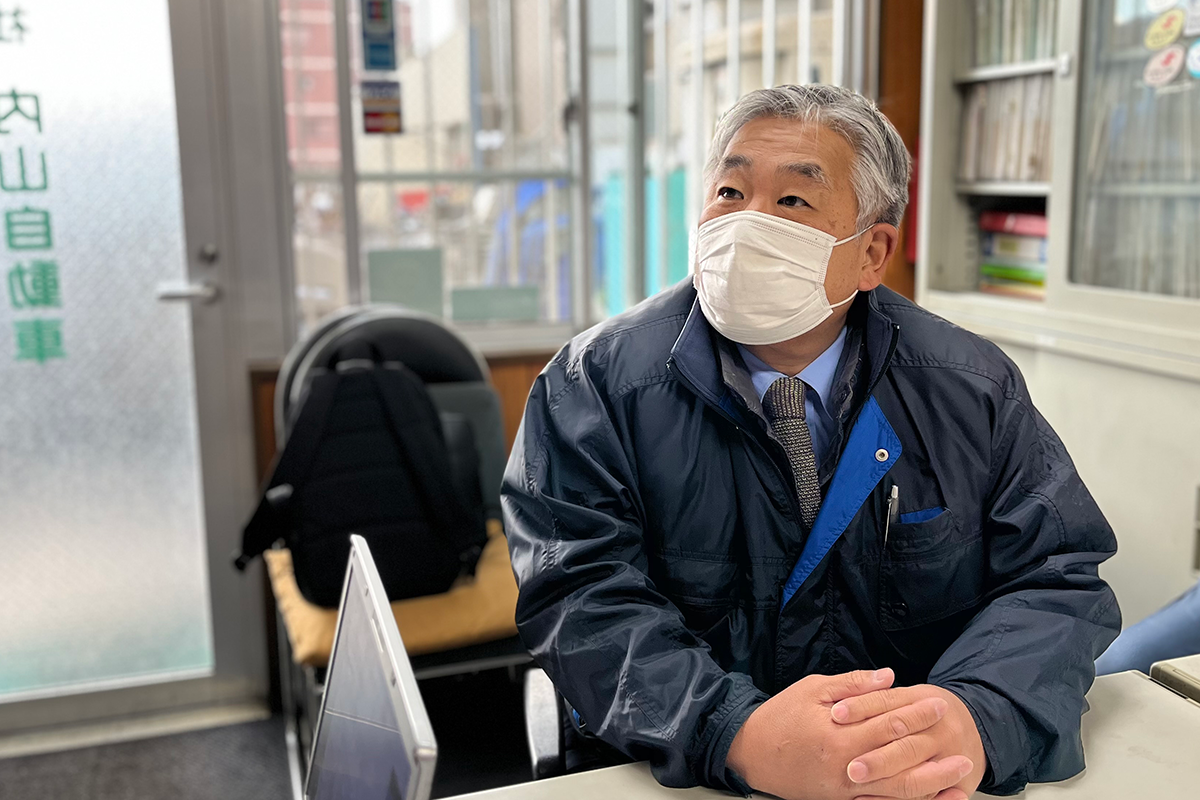 内山自動車総括部長